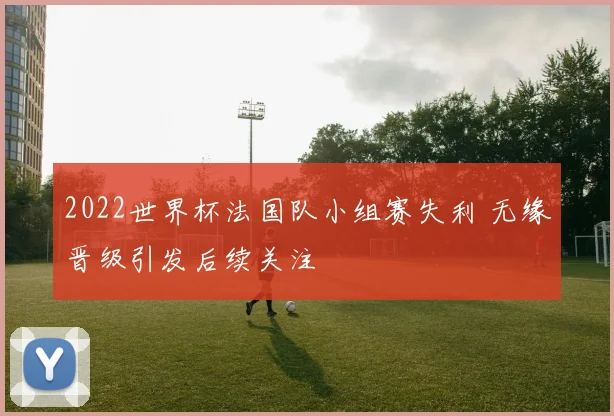 2022世界杯法国队小组赛失利 无缘晋级引发后续关注
