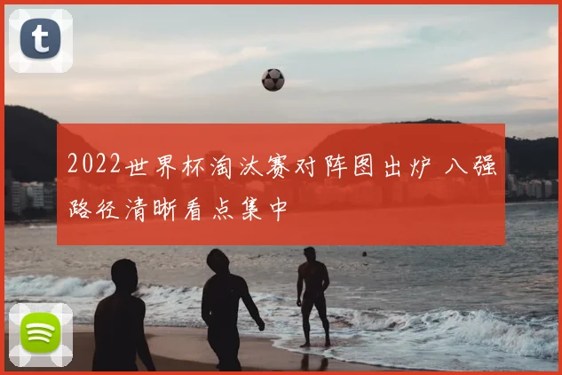 2022世界杯淘汰赛对阵图出炉 八强路径清晰看点集中
